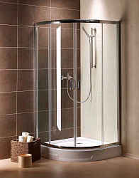 Фото Душевой уголок Radaway Premium Plus A 100x100 прозрачное стекло