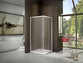 Фото Душевой уголок Good Door Latte CR-90-G-WE 90x90