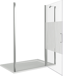 Фото Душевая дверь в нишу Good Door Pandora WTW-140-T-CH