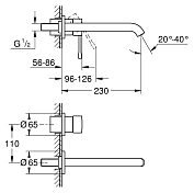 Смеситель Grohe Essence New 19967001 для раковины , изображение 4