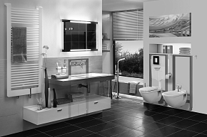 Фото Система инсталляции для унитазов Grohe Rapid SL 38772001 3 в 1 с кнопкой смыва