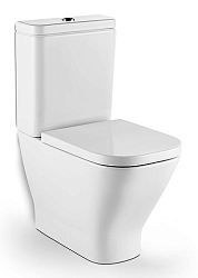 Фото Крышка-сиденье Roca The Gap Clean Rim 801732004 с микролифтом, петли хром