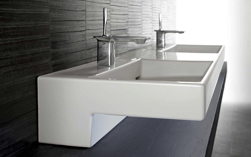Раковина Jacob Delafon Terrace EXA112 150 см двойная , изображение 2