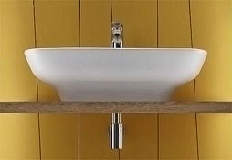 Раковина Jacob Delafon Struktura EGC112 65 см , изображение 3