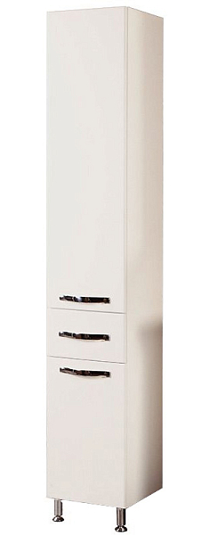 Шкаф-пенал Aquaton Ария Н белый , изображение 2