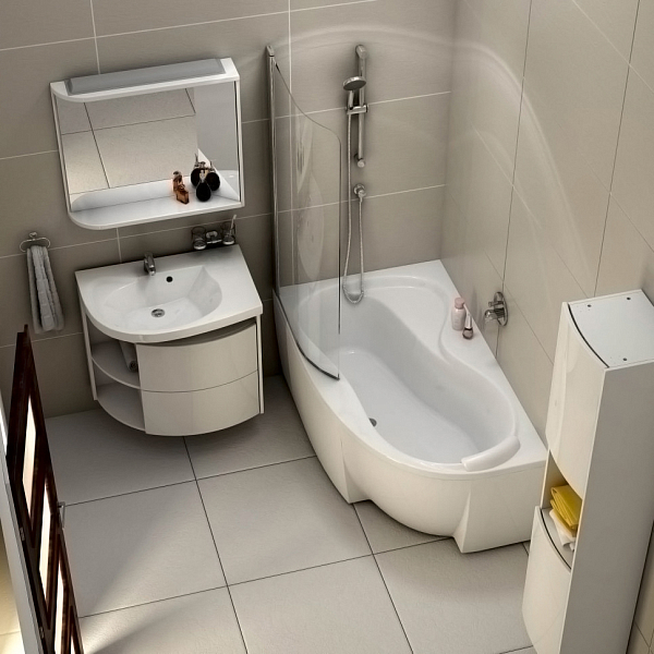 Акриловая ванна Ravak Rosa 160x95 L , изображение 6