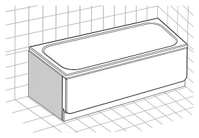Фото Экран Ravak Chrome 160 см