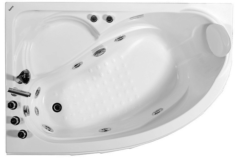 Акриловая ванна Gemy G9009 B L 150х100 , изображение 3