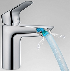 Фото Смеситель Hansgrohe Logis 71107000 для раковины