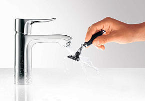 Фото Смеситель Hansgrohe Metris 31084000 для раковины