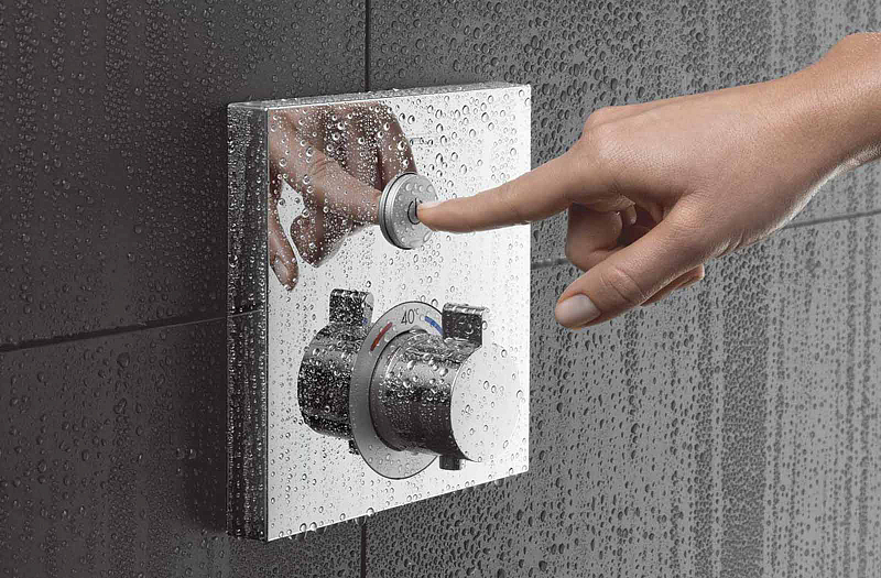 Термостат Hansgrohe ShowerSelect 15762000 для душа , изображение 4