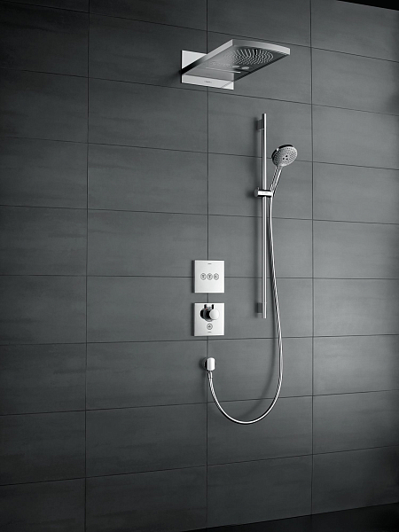 Термостат Hansgrohe ShowerSelect 15761000 для душа , изображение 4