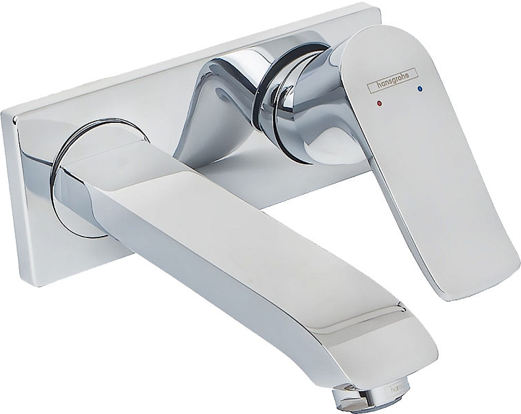 Смеситель Hansgrohe Metris 31085000 для раковины , изображение 2