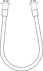 Фото Душевой шланг Ideal Standard Idealflex A4109AA
