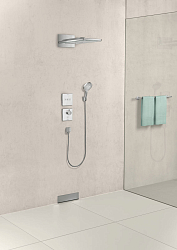 Фото Шланговое подключение Hansgrohe Fixfit Square 26455000