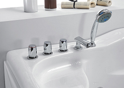 Акриловая ванна Gemy G9083 B R 180х120 , изображение 4