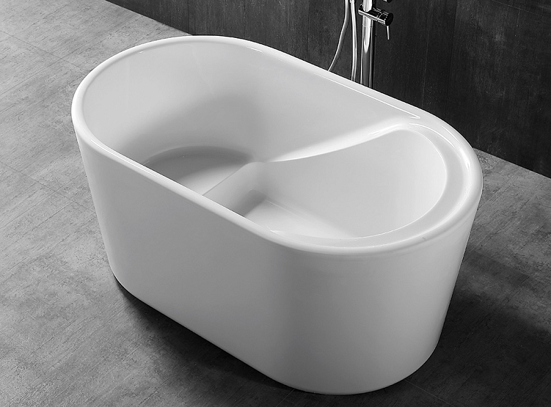 Акриловая ванна Abber AB9277 130х75 , изображение 2