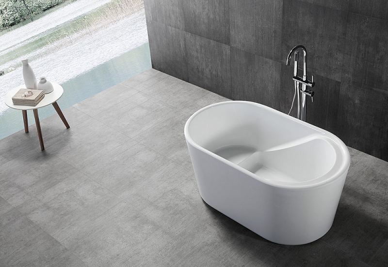 Акриловая ванна Abber AB9277 130х75 , изображение 3
