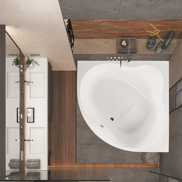 Акриловая ванна Vagnerplast Plejada 150x150 , изображение 2