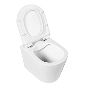 Изображение Унитаз подвесной BelBagno Flay-R безободковый Унитаз подвесной BelBagno Flay-R безободковый , изображение 5