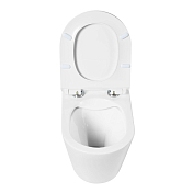 Изображение Унитаз подвесной BelBagno Flay-R безободковый Унитаз подвесной BelBagno Flay-R безободковый , изображение 6