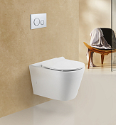 Изображение Унитаз подвесной BelBagno Flay-R безободковый Унитаз подвесной BelBagno Flay-R безободковый , изображение 7