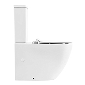 Унитаз-компакт BelBagno Sfera-R BB2141CPR/BB865SC безободковый , изображение 2