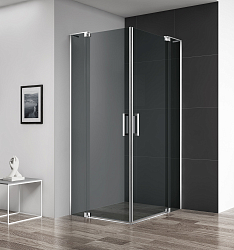 Фото Душевой уголок Cezares Slider A-2-90/100-GRIGIO-Cr
