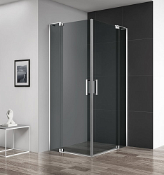 Фото Душевой уголок Cezares Slider AH-2-70/80-90/100-GRIGIO-Cr