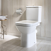 Унитаз-компакт Roca Debba 34299700Y без бачка и сиденья , изображение 6