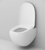 Унитаз подвесной AM.PM Sensation C301700WH безободковый , изображение 3