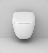 Унитаз подвесной AM.PM Sensation C301700WH безободковый , изображение 4