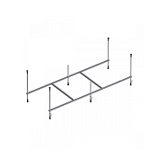 Каркас для ванны AM.PM Gem 170х70 W90A-170-070W-R