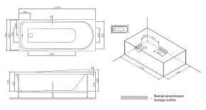 Фото Экран AM.PM Like 170х70 W80A-170-070W-P