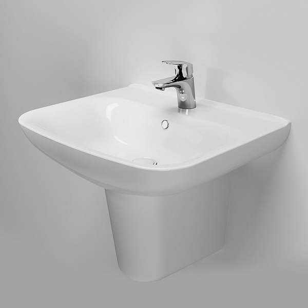 Раковина AM.PM Like C804221WH 55 см , изображение 2