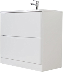 Фото Тумба под раковину BelBagno Acqua 80 напольная, bianco lucido