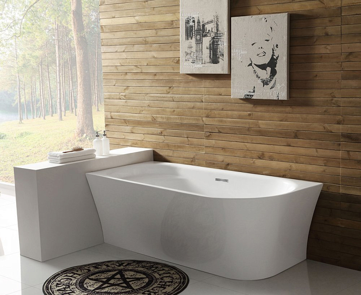 Акриловая ванна BelBagno BB410-1500-780-L 150х78 , изображение 2