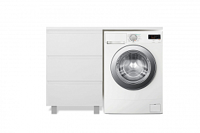 Фото Тумба с раковиной Эстет Dallas Luxe 115 L белая 3 ящика