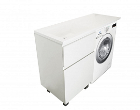 Фото Тумба с раковиной Эстет Dallas Luxe 150 L белая