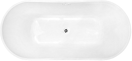 Акриловая ванна Abber AB9241 170х80 , изображение 1