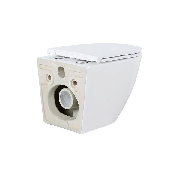 Унитаз подвесной Azario Grado AZ0046 безободковый , изображение 4