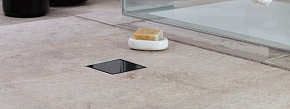 Фото Душевой трап Pestan Confluo Standard Black Glass 1 15x15