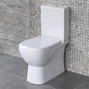 Унитаз-компакт Sanita luxe Quadro QDRSLCC01151022 с микролифтом , изображение 2