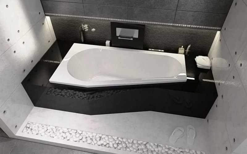 Акриловая ванна Riho Delta 160x80 R , изображение 2