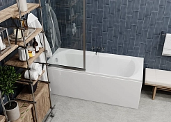 Акриловая ванна Vagnerplast Ebony 170х75 , изображение 4