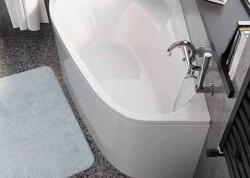 Акриловая ванна Vagnerplast Selena 160х105 L , изображение 6