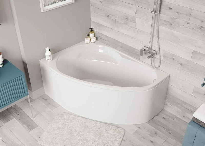 Акриловая ванна Vagnerplast Flora 150х100 L , изображение 4