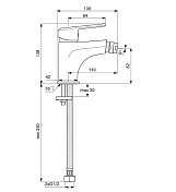 Изображение Смеситель Vidima Balance BA265AA для биде Смеситель Vidima Balance BA265AA для биде , изображение 2