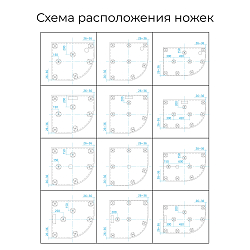 Фото Поддон для душа RGW Stone Tray ST/R-G 100х100