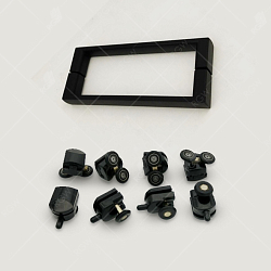 Фото Душевой уголок RGW Classic CL-48B (CL-14B + Z-050-1B) 140х90